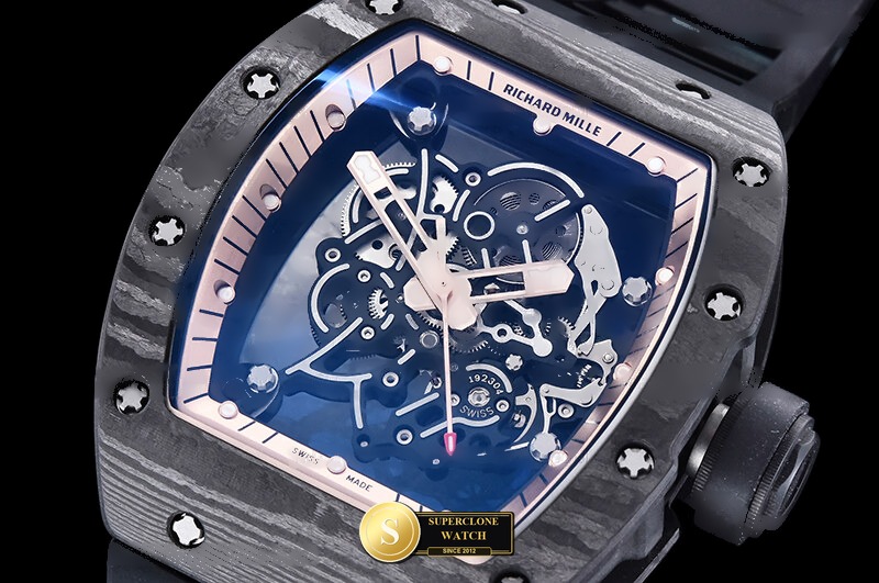 Richard Mille Ref. RM0335E A9 - Lug-to-Lug & Rehaut Engraving View (Photo 5 of 22)