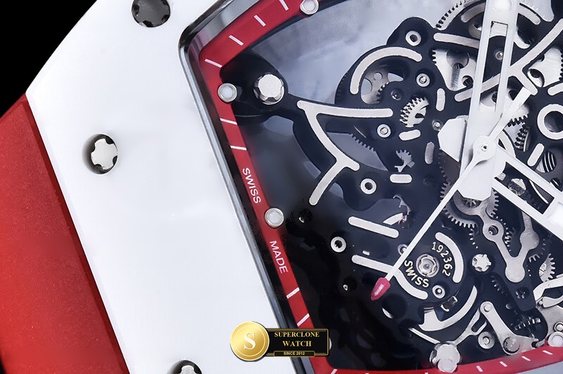 Richard Mille Ref. RM0340C MS - Lateral Bezel & Sapphire Crystal Profile (Photo 6 of 25)