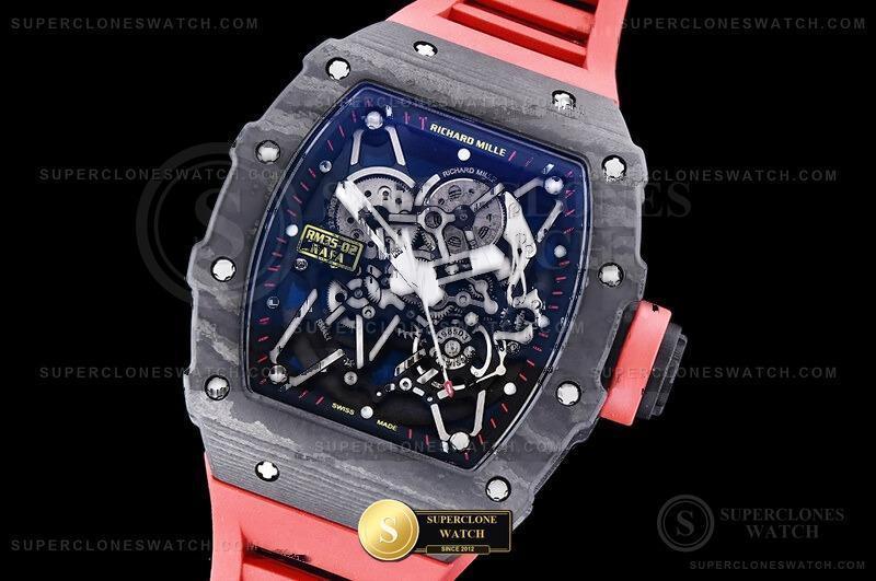 Richard Mille Ref. RM35-02 MS RMAL1 1:1 Swiss Super Clone Watch
