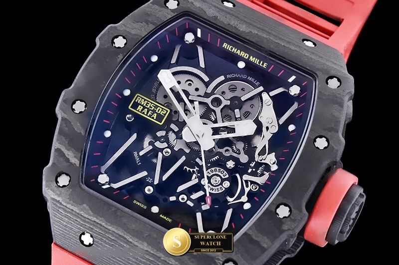 Richard Mille Ref. RM35-02 MS - Lug-to-Lug & Rehaut Engraving View (Photo 5 of 25)