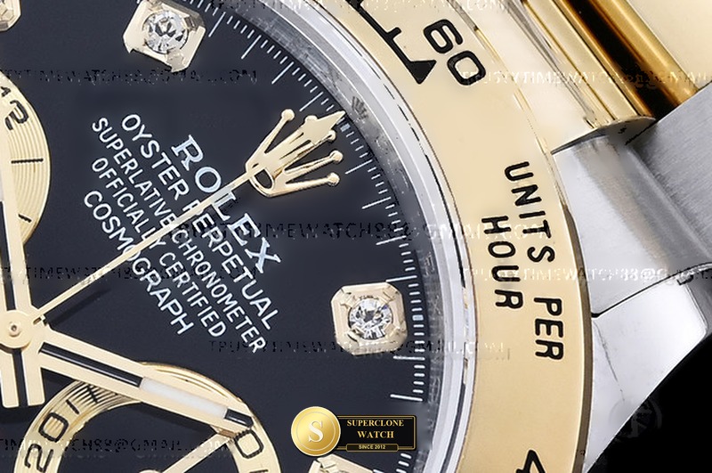 Rolex Ref. 116503 QF - Lateral Bezel & Sapphire Crystal Profile (Photo 6 of 29)
