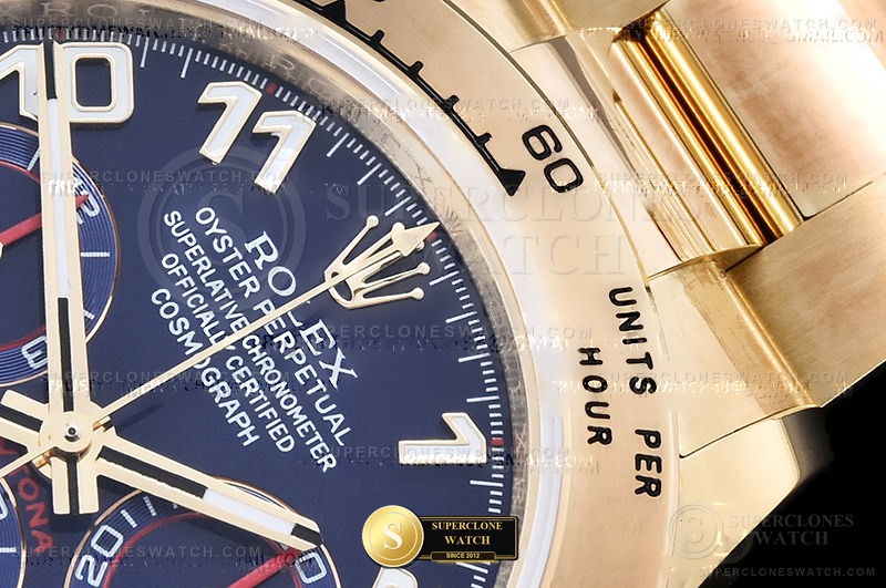 Rolex Ref. 116508 ASIAN - Lateral Bezel & Sapphire Crystal Profile (Photo 6 of 29)