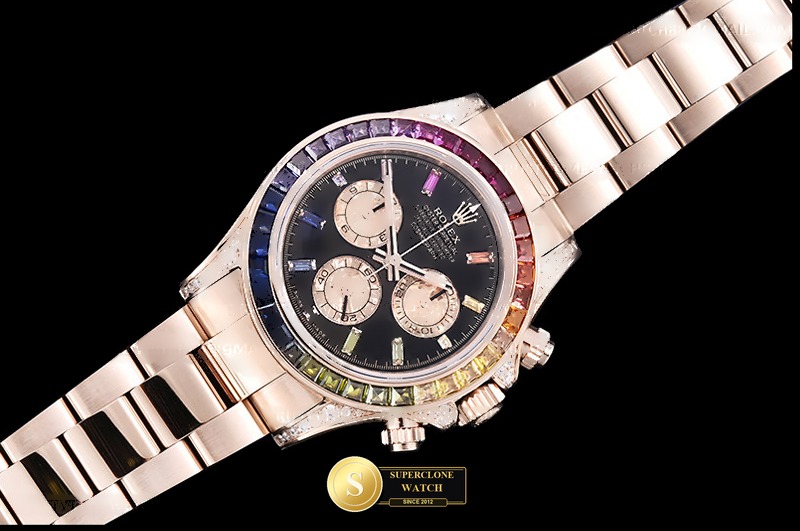 Rolex Ref. 116595RBOW ZF - Lug-to-Lug & Rehaut Engraving View (Photo 5 of 30)
