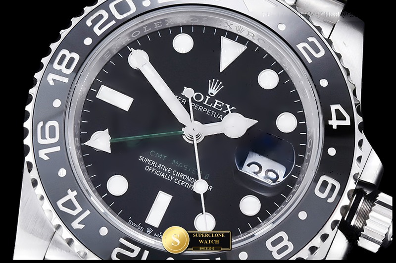 Rolex Ref. 126710GRNR THB - Lug-to-Lug & Rehaut Engraving View (Photo 5 of 30)