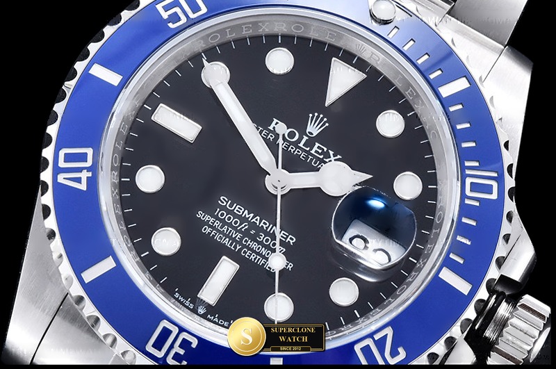 Rolex Ref. 126619LN EWE - Lateral Bezel & Sapphire Crystal Profile (Photo 6 of 29)