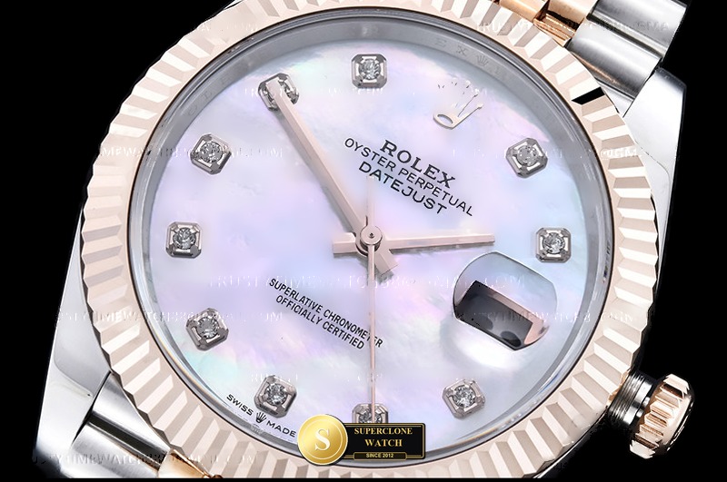 Rolex Ref. 126331 EWE - Lug-to-Lug & Rehaut Engraving View (Photo 5 of 25)