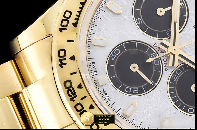 Rolex Ref. 116508 N6F - Lateral Bezel & Sapphire Crystal Profile (Photo 6 of 31)