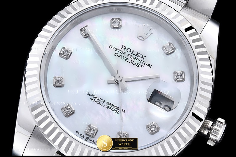 Rolex Ref. R2DJ0486F EWE - Lug-to-Lug & Rehaut Engraving View (Photo 5 of 26)
