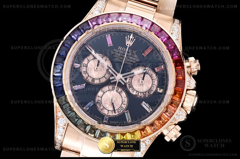 Rolex Ref. 116595RBOW N6F SA4130 1:1 Swiss Super Clone Watch