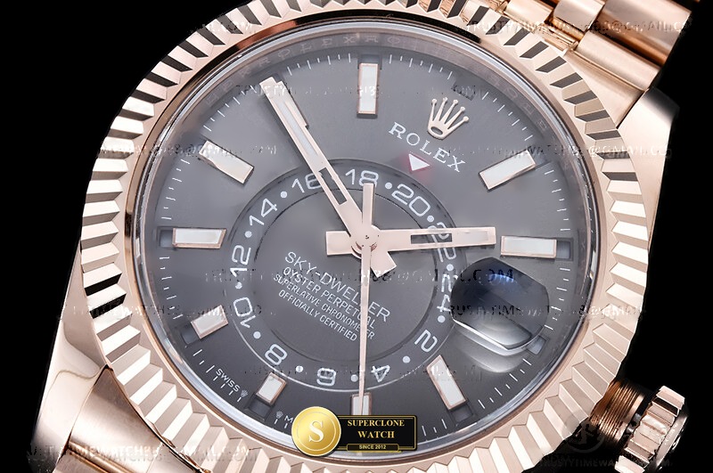 Rolex Ref. 336238 ZF - Lug-to-Lug & Rehaut Engraving View (Photo 5 of 31)