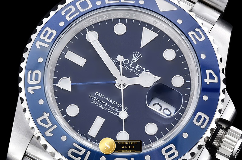 Rolex Ref. ROLGMT0350A ARF - Lateral Bezel & Sapphire Crystal Profile (Photo 6 of 31)