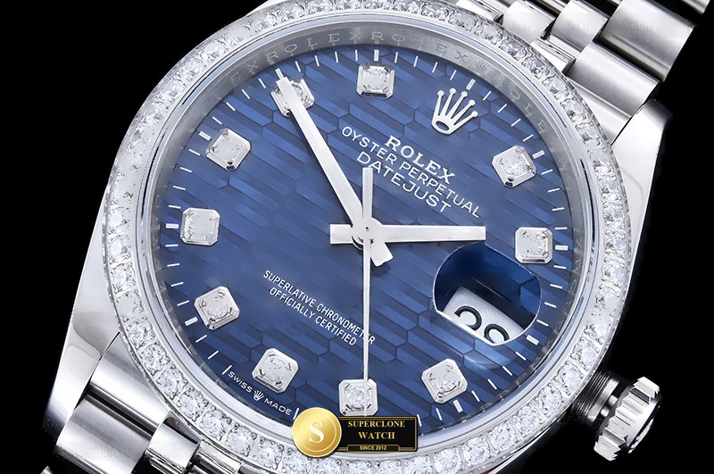 Rolex Ref. RDJ0470B VSF - Lug-to-Lug & Rehaut Engraving View (Photo 5 of 27)