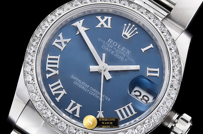 Rolex Ref. RMDJ0283B THB - Lug-to-Lug & Rehaut Engraving View (Photo 5 of 24)