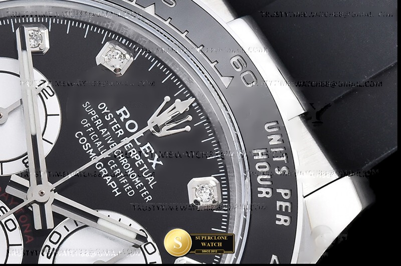 Rolex Ref. 126519LN RCF - Lateral Bezel & Sapphire Crystal Profile (Photo 6 of 34)