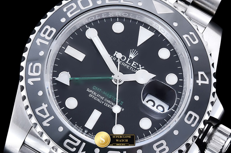 Rolex Ref. 126710GRNR VSF - Lug-to-Lug & Rehaut Engraving View (Photo 5 of 30)