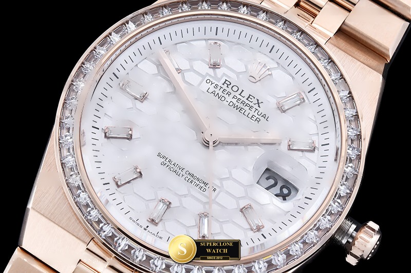 Rolex Ref. ROLLD005B YY - Lug-to-Lug & Rehaut Engraving View (Photo 5 of 29)