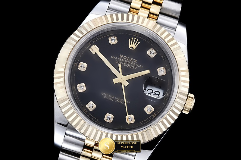 Rolex Ref. R2DJ0502G QF Super Clone Automatic 1:1 Swiss Super Clone Watch