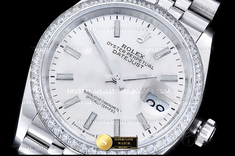 Rolex Ref. RDJ0478A VSF - Lug-to-Lug & Rehaut Engraving View (Photo 5 of 28)
