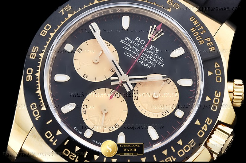 Rolex Ref. 116518 EWE - Lug-to-Lug & Rehaut Engraving View (Photo 5 of 32)