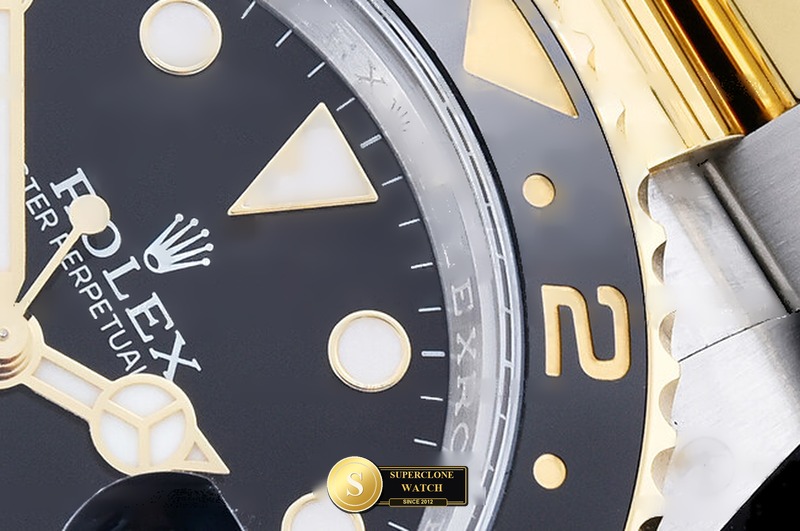 Rolex Ref. 116713LN ARF - Lateral Bezel & Sapphire Crystal Profile (Photo 6 of 28)