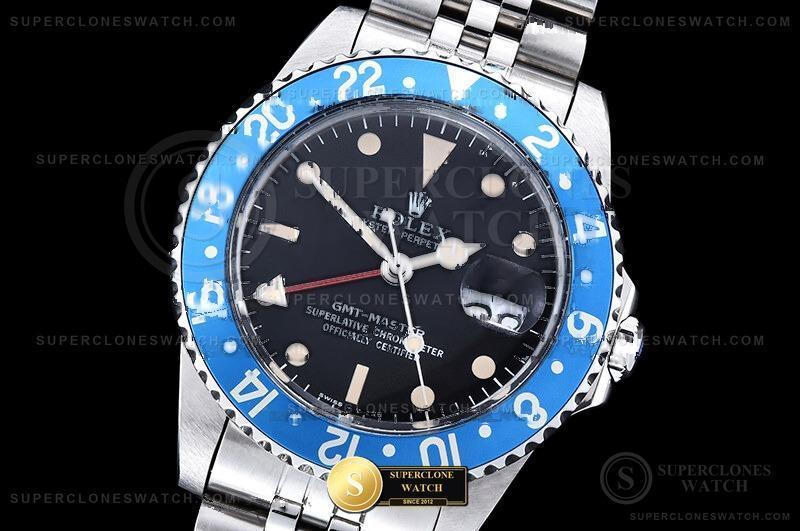 Rolex Ref. ROLGMT0381 WMF A2836 1:1 Swiss Super Clone Watch