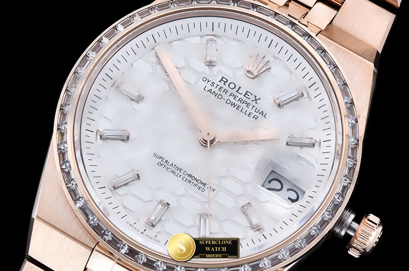 Rolex Ref. ROLLD006B K5F - Lug-to-Lug & Rehaut Engraving View (Photo 5 of 27)