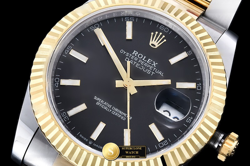 Rolex Ref. R2DJ0525B VSF - Lug-to-Lug & Rehaut Engraving View (Photo 5 of 29)