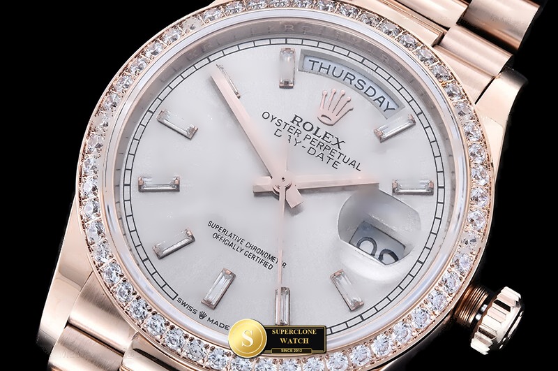 Rolex Ref. RDD0386C KF - Lug-to-Lug & Rehaut Engraving View (Photo 5 of 25)