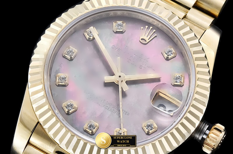 Rolex Ref. RMDJ0281A THB - Lug-to-Lug & Rehaut Engraving View (Photo 5 of 25)