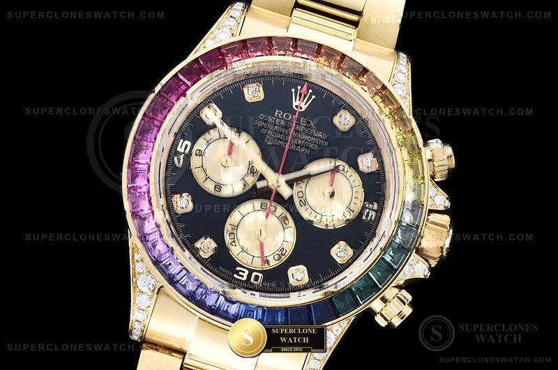 Rolex Ref. 116598RBOW 3C DD4130 1:1 Swiss Super Clone Watch