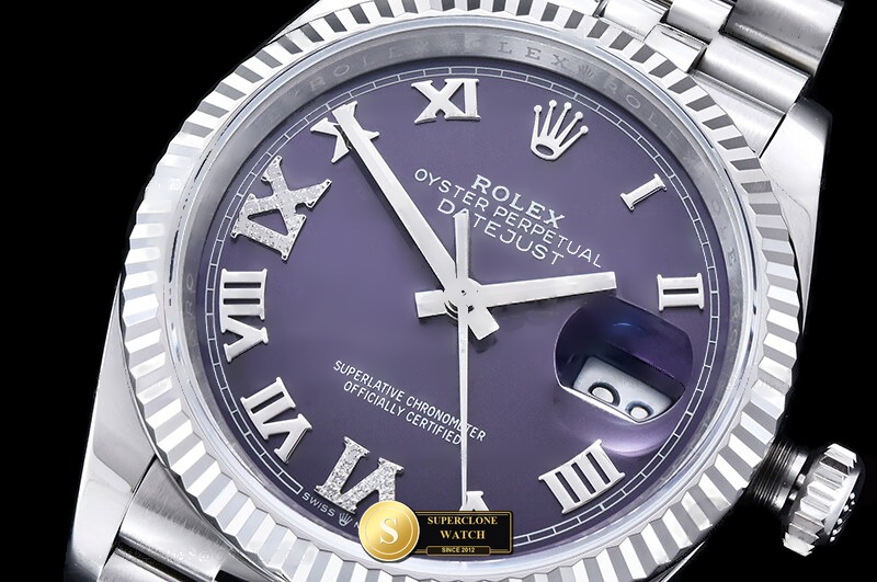 Rolex Ref. RDJ0486 VSF - Lug-to-Lug & Rehaut Engraving View (Photo 5 of 28)