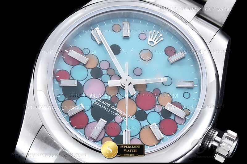 Rolex Ref. ROYP056G DIW - Lug-to-Lug & Rehaut Engraving View (Photo 5 of 30)