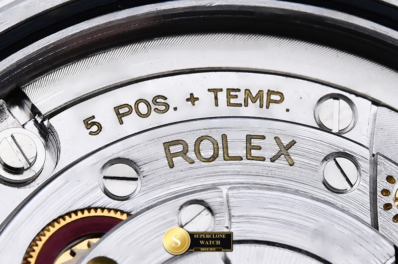 Rolex Ref. ROYP061 QF - Crown Guard & Dial Lume Verification (Photo 24 of 28)