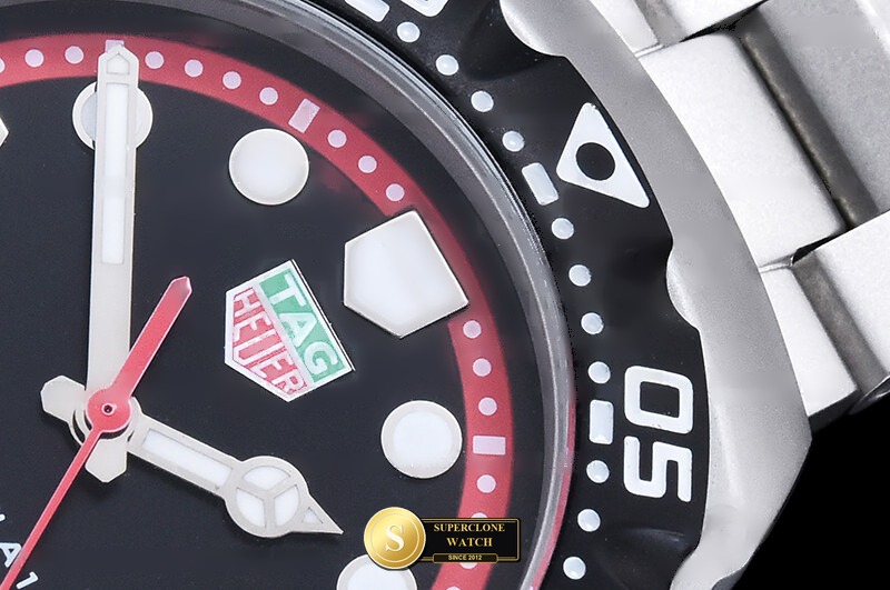 TAG Heuer Ref. TAG0392B XTF - Lateral Bezel & Sapphire Crystal Profile (Photo 6 of 22)