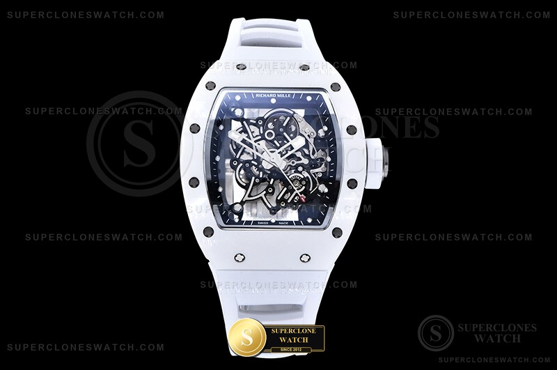 Richard Mille Ref. RM055-WHT BBR / MSF Studio Photo 2 of 25