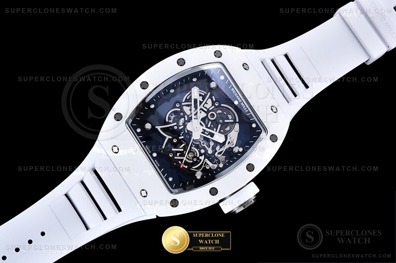 Richard Mille Ref. RM055-WHT BBR / MSF Studio Photo 4 of 25