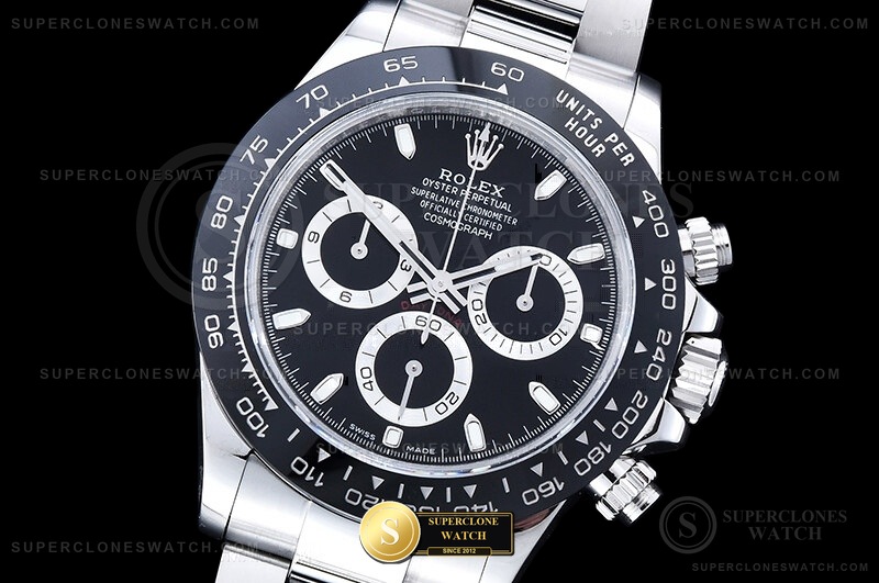 Rolex Ref. 116500LN-BLK CLEAN V3 DD4130 (72h) 1:1 Swiss Super Clone Watch