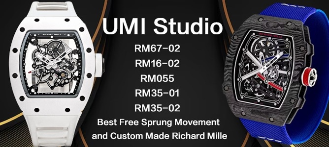 UMI Studio RM67-02 RM055 Best Free Sprung Movement