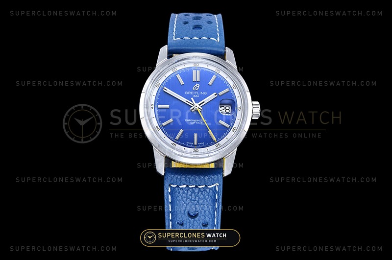 Breitling Top Time B31 Classic Cars 38mm Blue & Racing Yellow