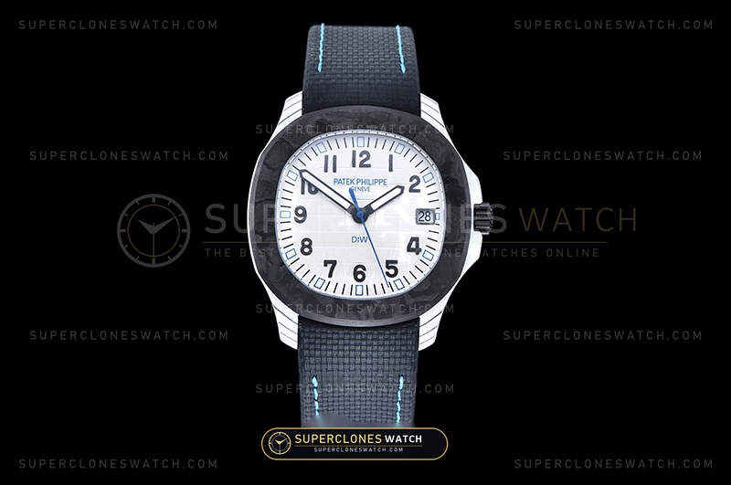 Patek Philippe Aquanaut 5167 DiW Forged Carbon White Dial Edition