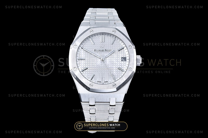 Audemars Piguet Royal Oak 41mm 15500ST Silver Grande Tapisserie